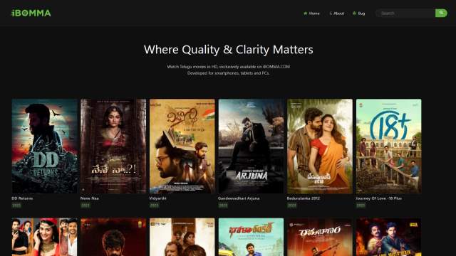 Ibomma .com: Telugu Movies, App, One Platform 2024