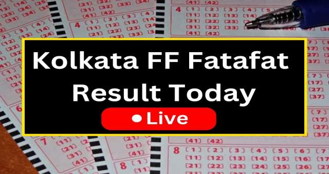 Kolkata Fatafat: Kolkata Fatafat FF Result Today