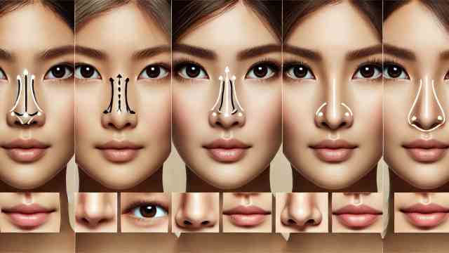 Types of nose shape that can benefit from nose augmentation in Singapore